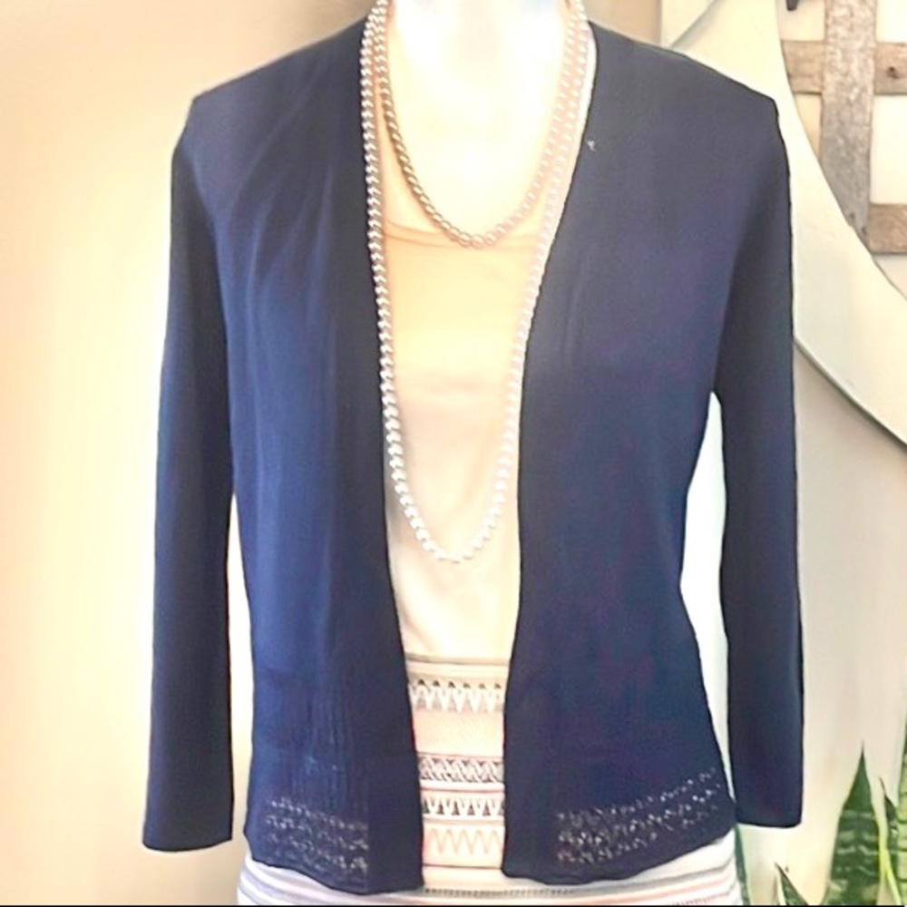 NEW! 🔖 99 Jane Street Cardigan Sweater - Sporty Blue size L